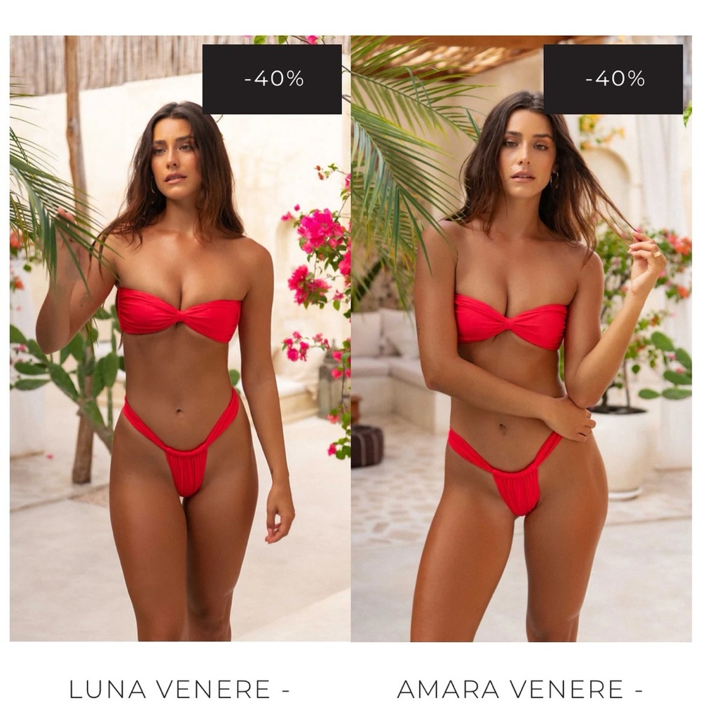 Hard swimwear - Red Bikini Set NWT